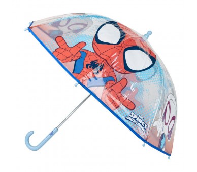 Paraguas manual burbuja Spidey Marvel