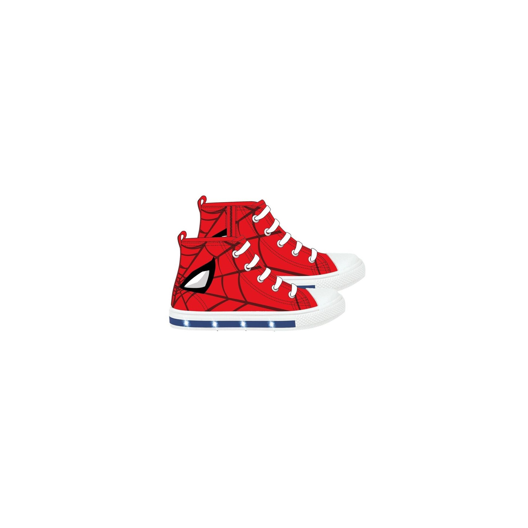 Zapatillas loneta Spiderman Marvel luces