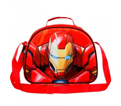 Bolsa portameriendas 3D Stark Iron Man Marvel