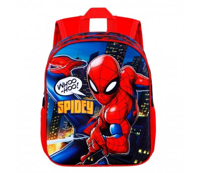 Mochila 3D Mighty Spiderman Marvel 31cm