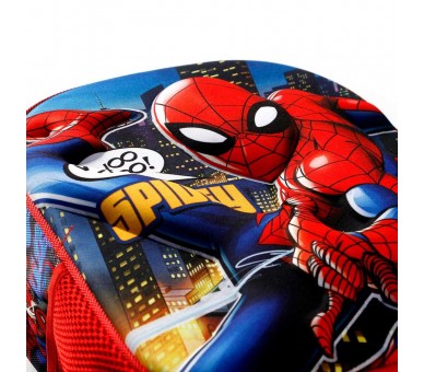 Mochila 3D Mighty Spiderman Marvel 31cm