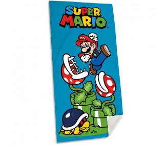 Toalla Super Mario Bros algodon