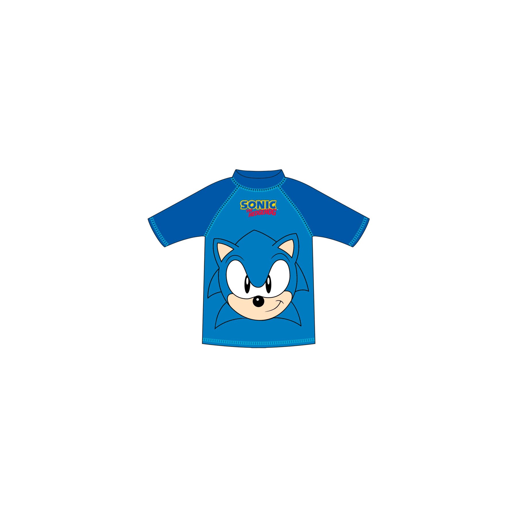 Camiseta baño Sonic the Hedgehog