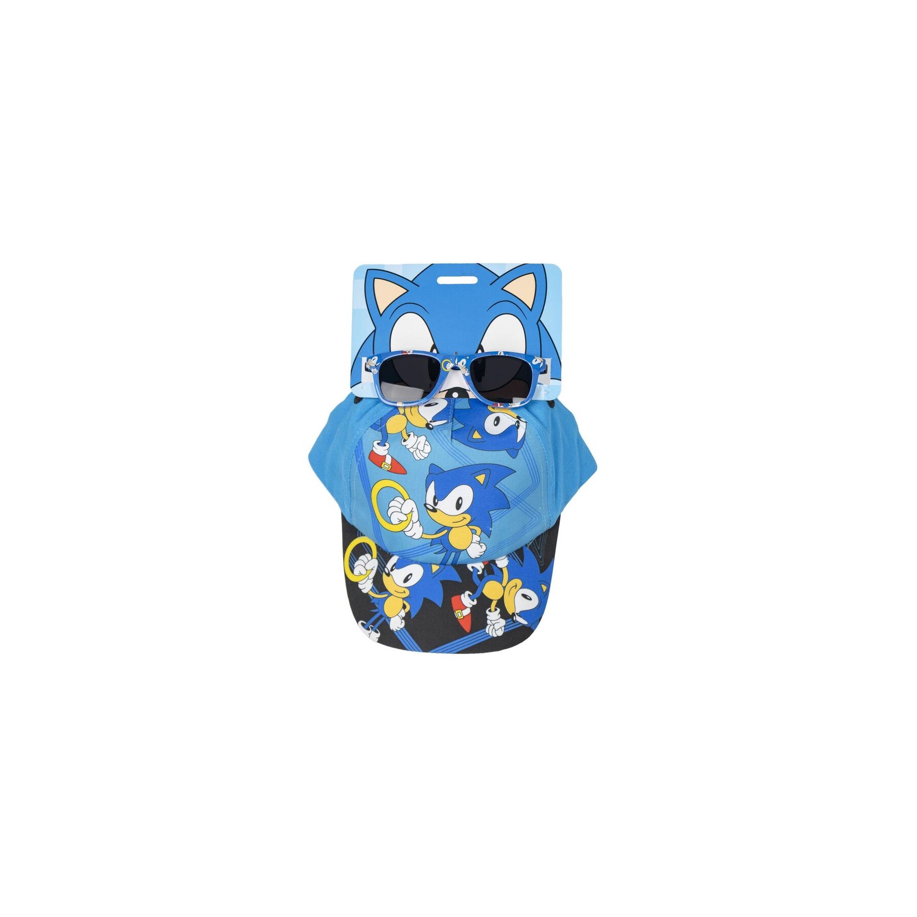 Set gorra + gafas sol Sonic the Hedgehog