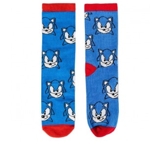 Blister 4 calcetines Sonic The Hedgehog