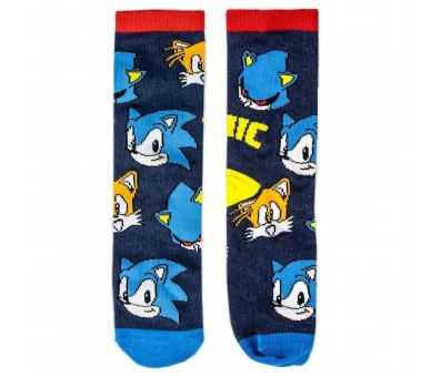 Blister 4 calcetines Sonic The Hedgehog