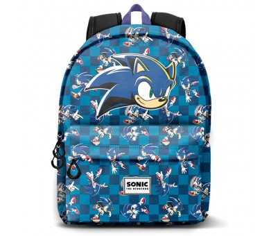Mochila Plus Action Sonic the Hedgehog 43cm adaptable