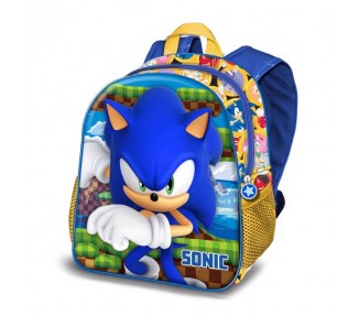 Mochila 3D Game Sonic the Hedgehog 31cm