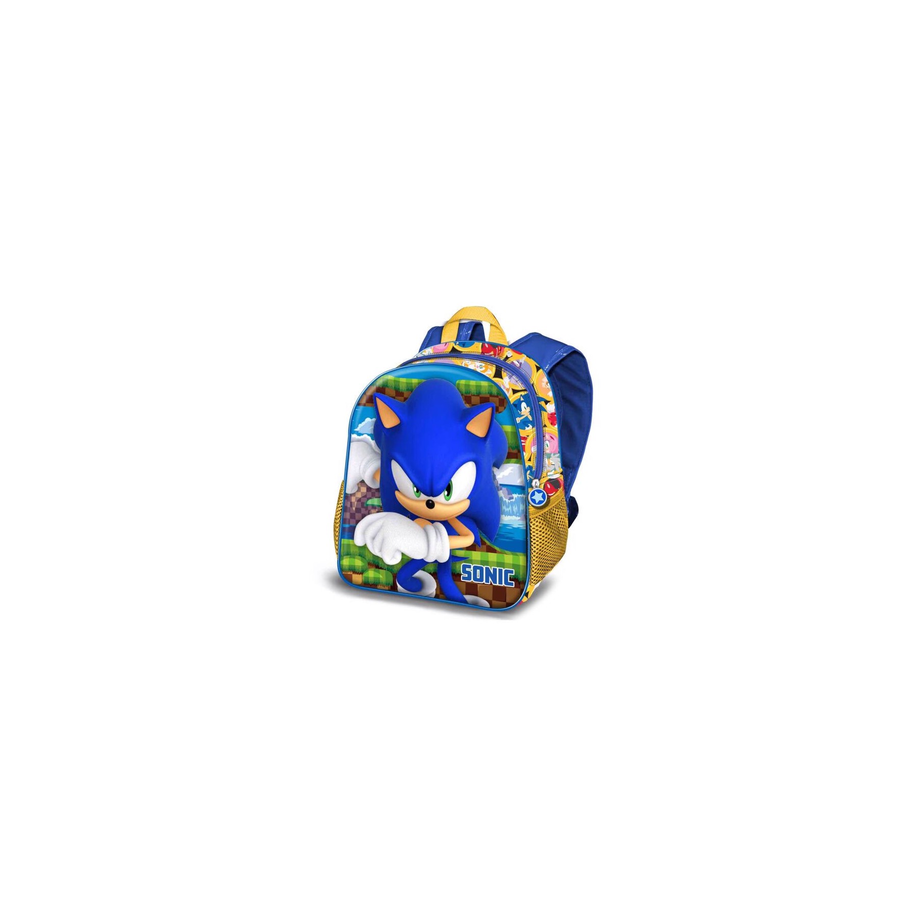 Mochila 3D Game Sonic the Hedgehog 31cm