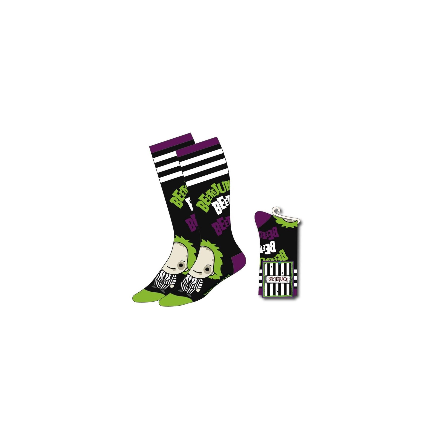 Calcetines Beetlejuice adulto