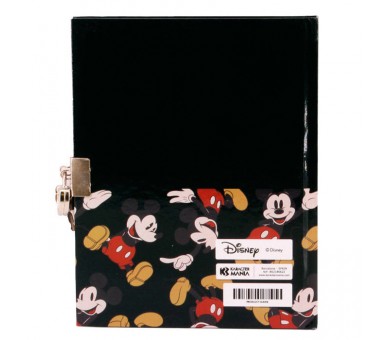 Diario llave Mickey True Disney