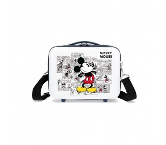 Neceser ABS Comic Mickey Disney adaptable