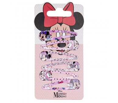 Blister 6 horquillas Minnie Disney