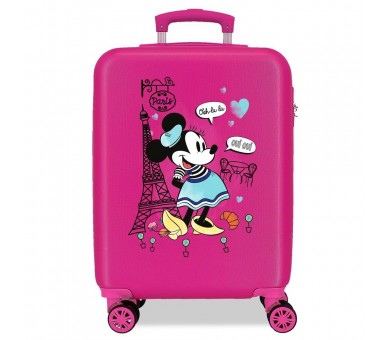 Maleta trolley ABS Around the World Paris Minnie Disney 55cm