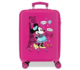 Maleta trolley ABS Around the World Paris Minnie Disney 55cm
