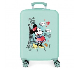 Maleta trolley ABS Around the World Paris Minnie Disney 55cm