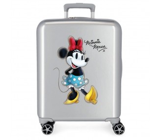 Maleta trolley ABS Joyful Minnie Disney 55cm