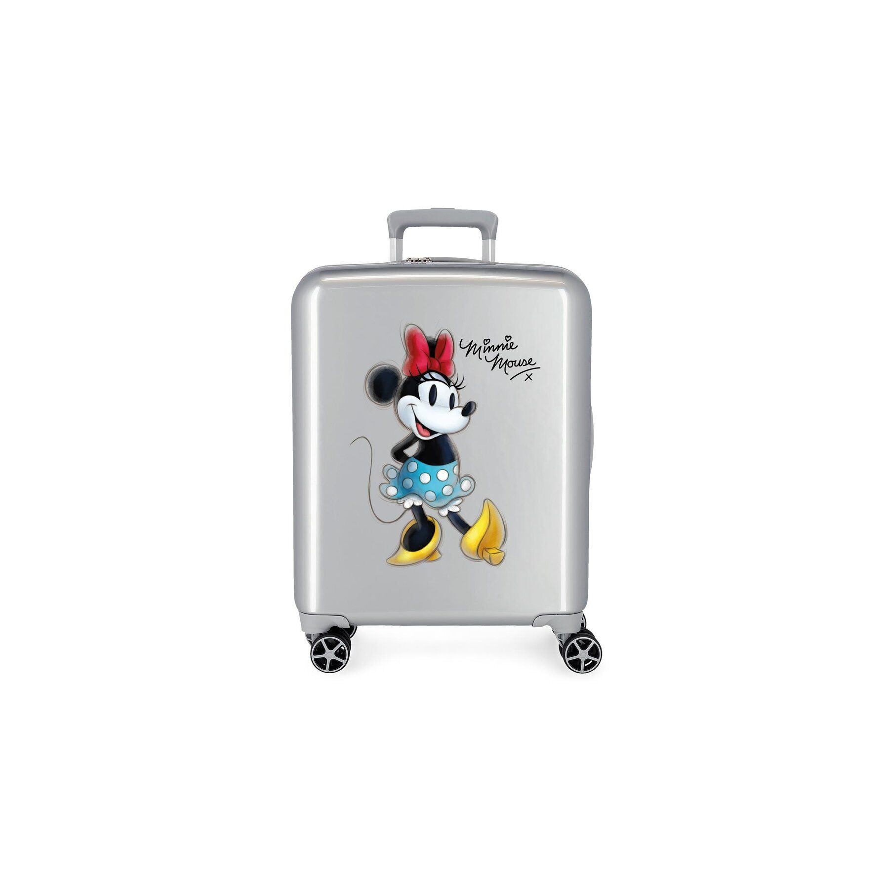 Maleta trolley ABS Joyful Minnie Disney 55cm