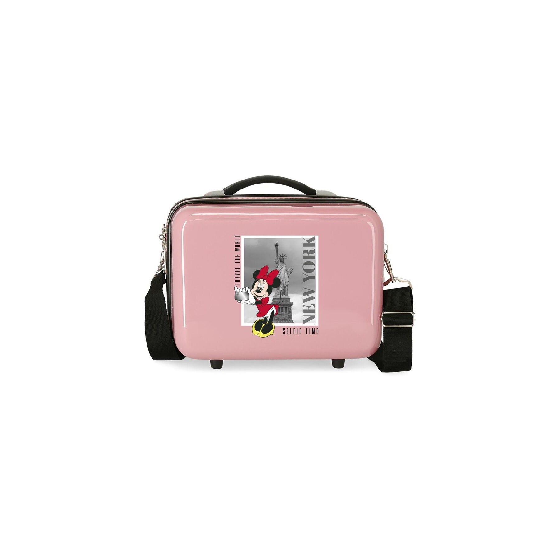 Neceser ABS New York Minnie Disney adaptable