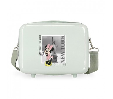 Neceser ABS New York Minnie Disney adaptable