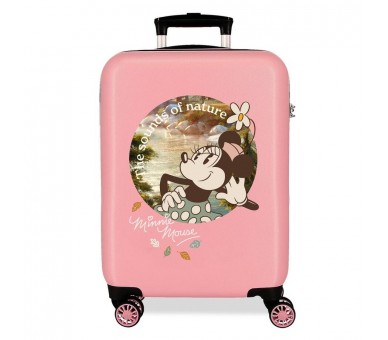 Maleta trolley ABS The Sound of Nature Minnie Disney 55cm