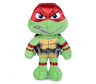 Peluche Rafael Mutant Mayhem Tortugas Ninja 21cm