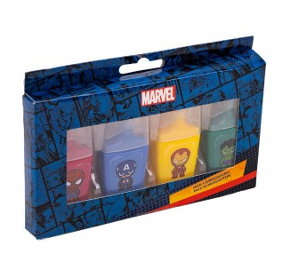 Blister 4 Subrayadores Los Vengadores Avengers Marvel