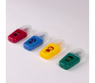 Blister 4 Subrayadores Los Vengadores Avengers Marvel