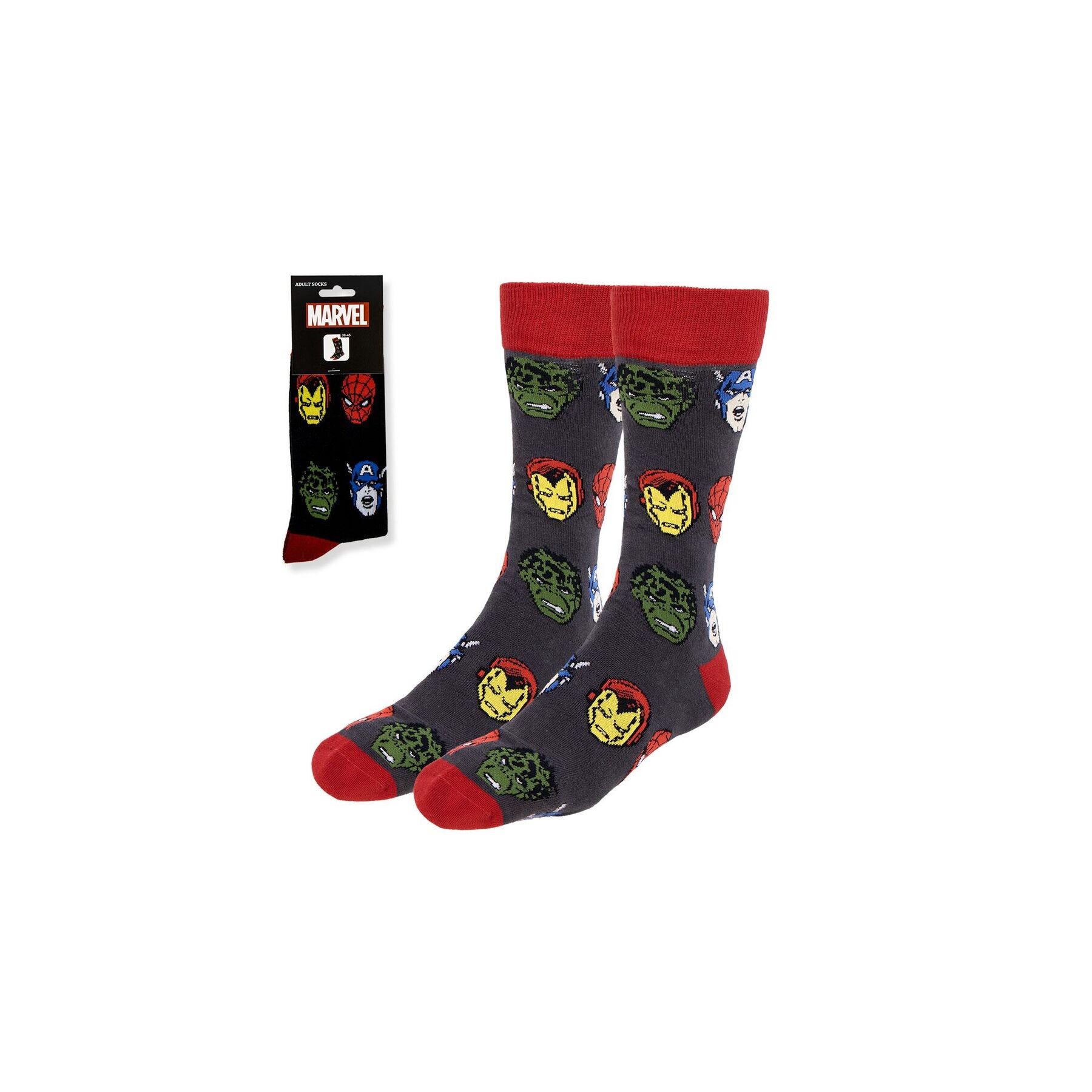 Set calcetines Vengadores Avengers Marvel adulto