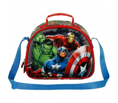 Bolsa portameriendas 3D Invencible Los Vengadores Avengers Marvel