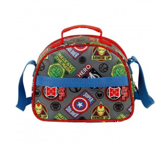 Bolsa portameriendas 3D Invencible Los Vengadores Avengers Marvel