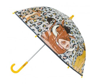 Paraguas manual burbuja El Rey Leon Disney