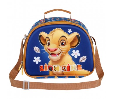 Bolsa portameriendas 3D Little Face El Rey Leon Disney