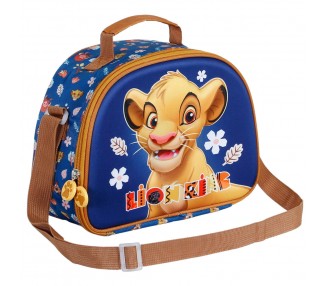 Bolsa portameriendas 3D Little Face El Rey Leon Disney
