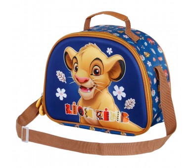 Bolsa portameriendas 3D Little Face El Rey Leon Disney