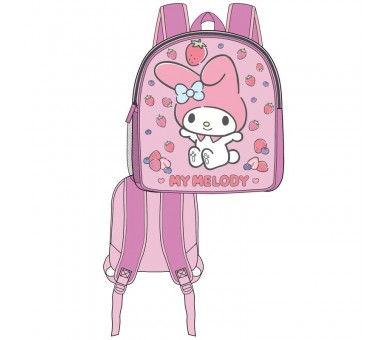 Mochila 3D My Melody Hello Kitty 30cm