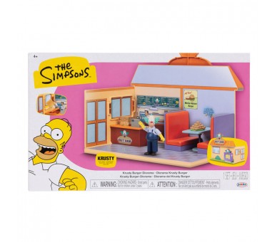 Playset Burger Krusty Los Simpsons