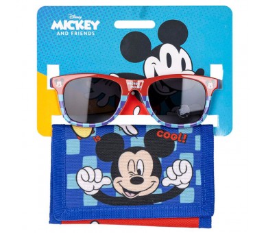 Set gafas sol + cartera Mickey Disney