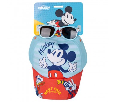 Set gorra + gafas sol Mickey Disney