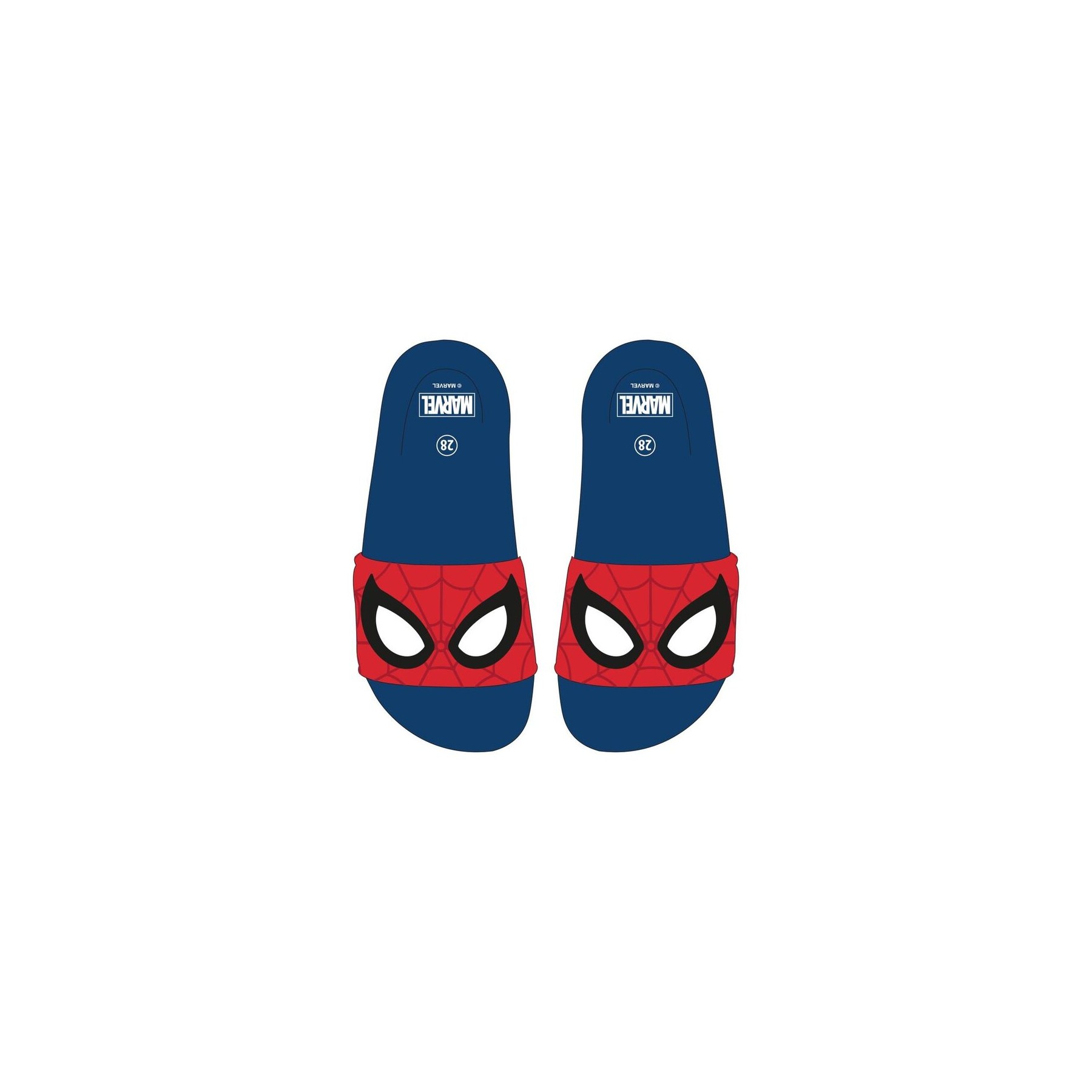 Chanclas Spiderman Marvel