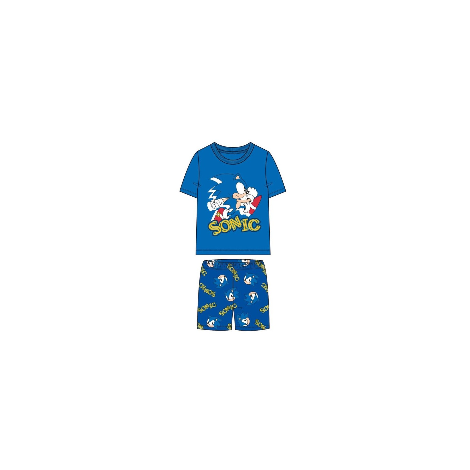 Pijama Sonic the Hedgehog
