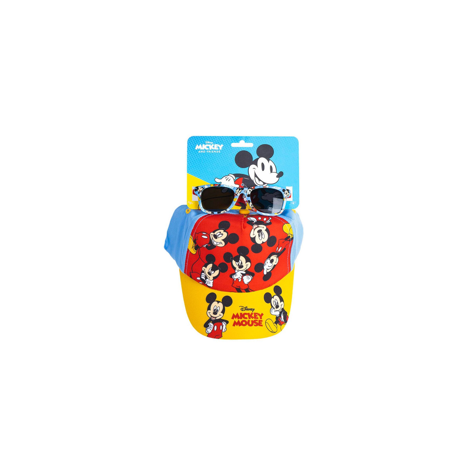 Set gorra + gafas sol Mickey Disney