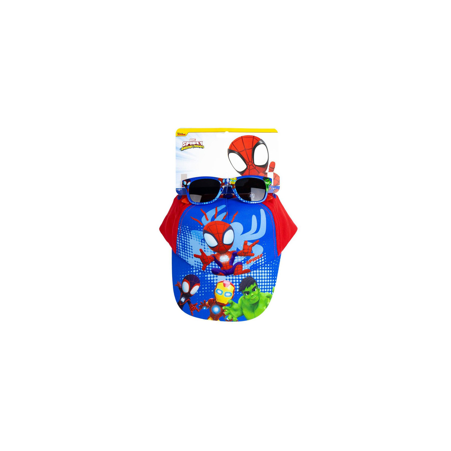 Set gorra + gafas sol Spidey and His Amazing Friends Marvel