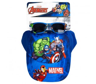 Set gorra + gafas sol Vengadores Avengers Marvel