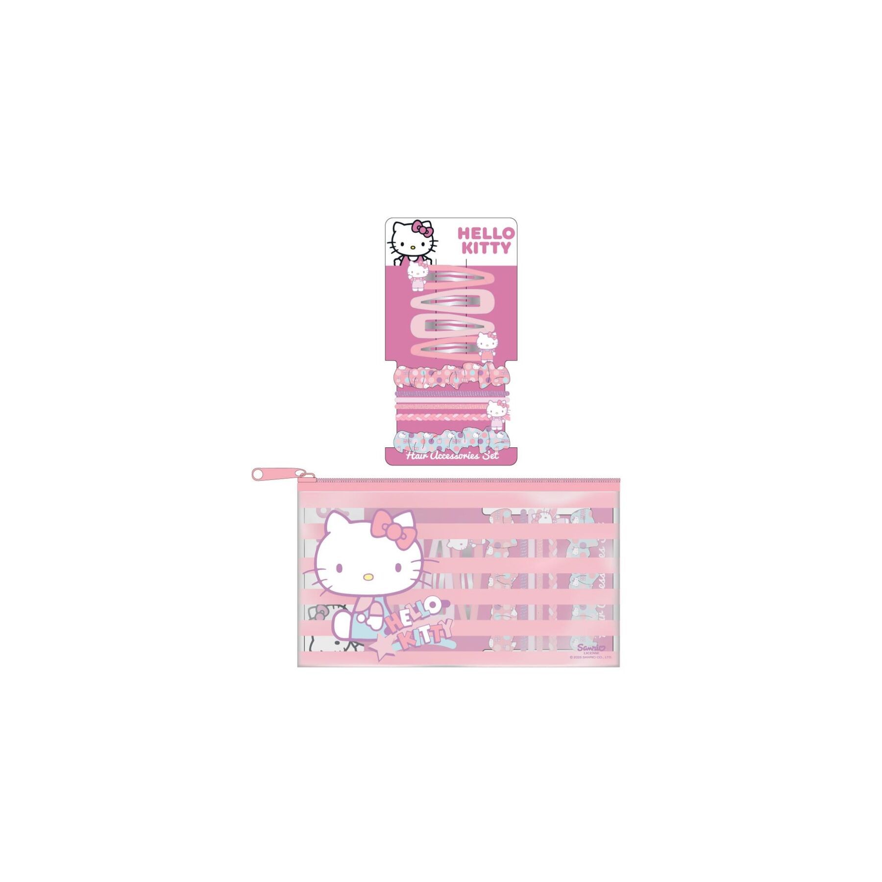 Blister accesorios belleza Hello Kitty