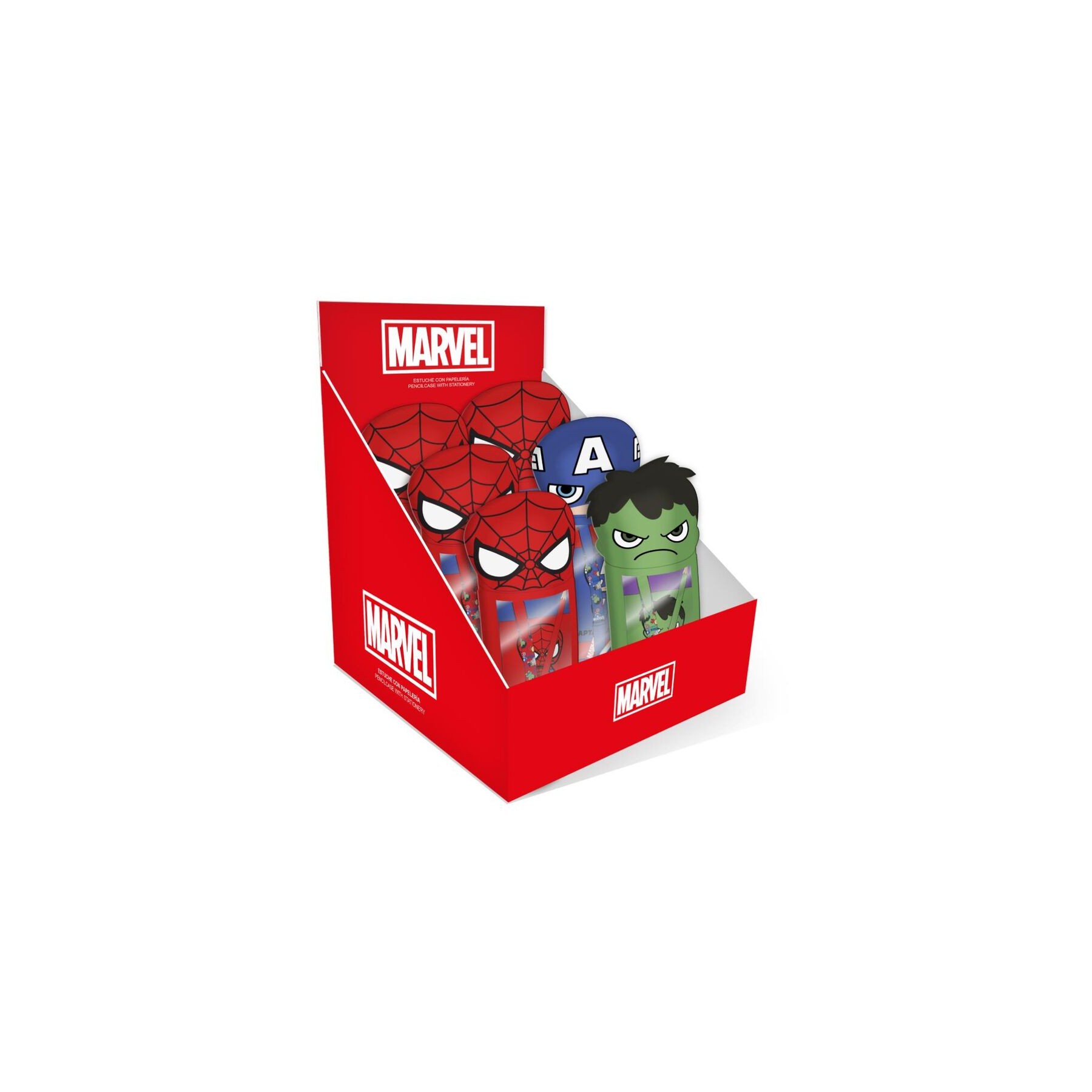 Portatodo peluche Los Vengadores Avengers Marvel surtido