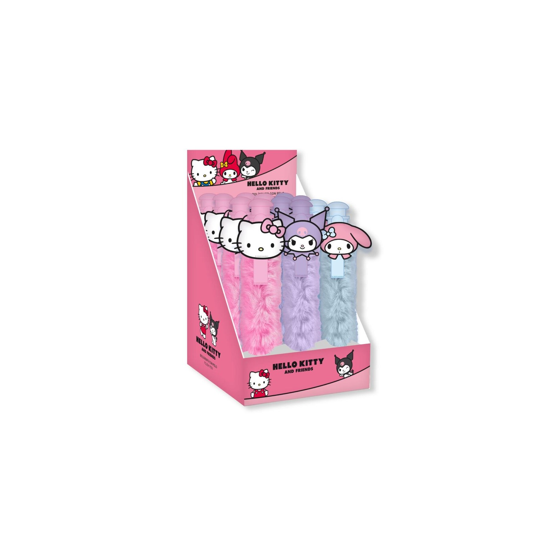 Boligrafo peluche Hello Kitty surtido
