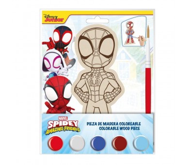Figura coloreable Spidey Amazing Friends Marvel