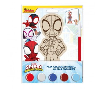Figura coloreable Spidey Amazing Friends Marvel