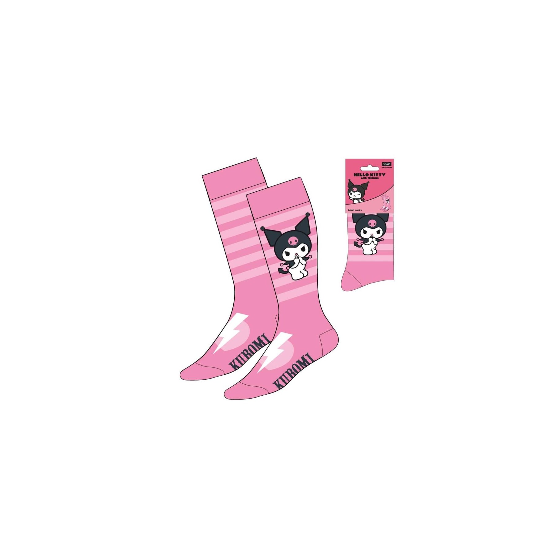 Calcetines Kuromi Hello Kitty